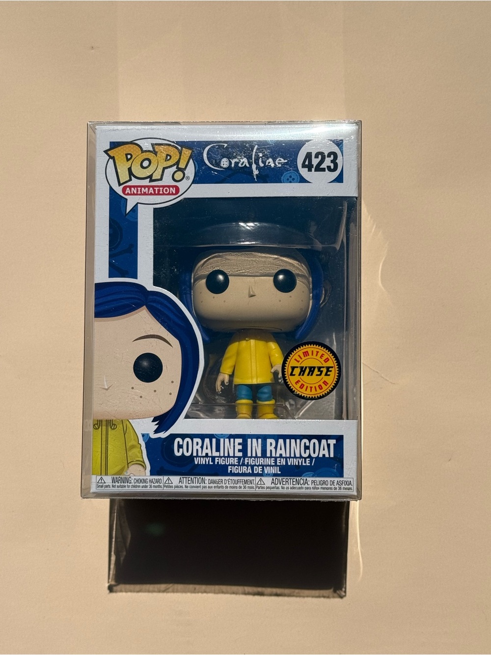Funko Pop! Coraline in Raincoat #423 Limited Chase Edition